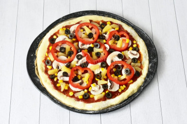 Веганская пицца