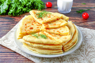Хычины с картошкой и сыром