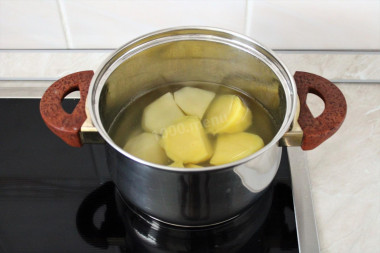 Хычины с картошкой и сыром