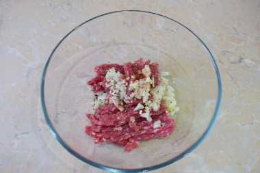 Хычины с мясом на сковороде