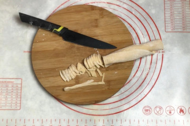 Яичная лапша домашняя