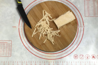 Яичная лапша домашняя