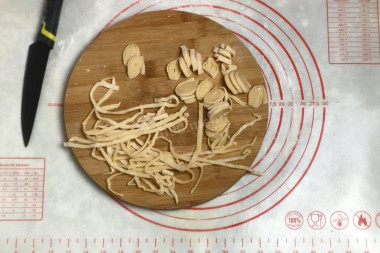 Яичная лапша домашняя