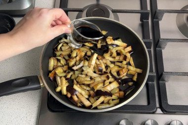 Карамелизованные баклажаны с хрустящей корочкой