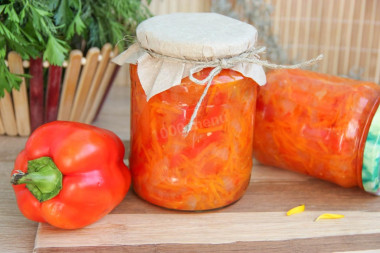 Лечо из помидор перца моркови и лука на зиму