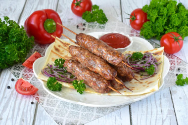 Люля кебаб в аэрогриле