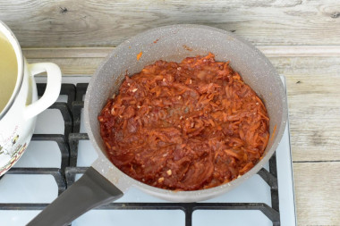 Харчо с грецкими орехами