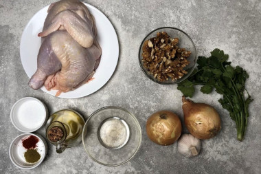 Классическое сациви из курицы по грузински