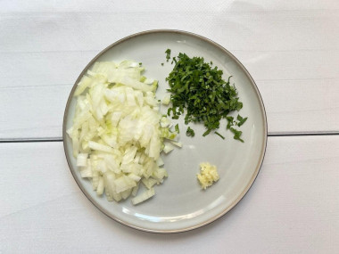 Куриные оладьи с манкой