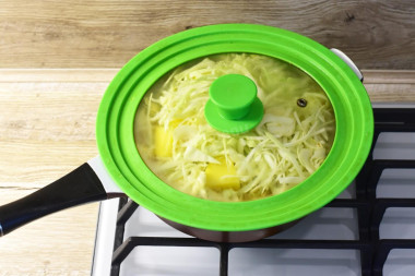 Бигус из свежей капусты с мясом и картошкой