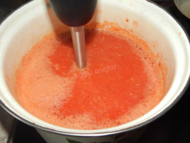 Икра из моркови с помидорами на зиму