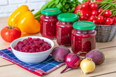 Икра из свеклы на зиму