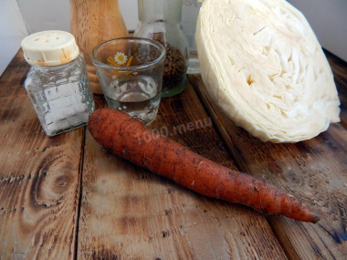 Капуста маринованная в банке на зиму