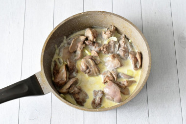 Паштет из печени с яблоками