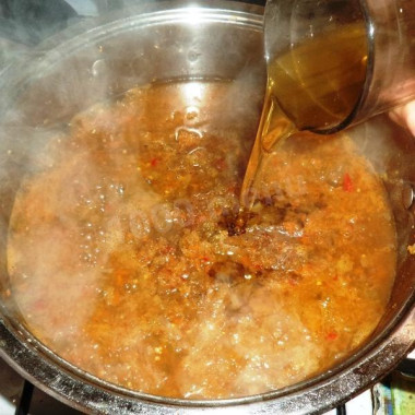 Икра из зеленых помидор и болгарского перца на зиму