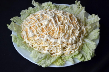 Салат Невеста с курицей