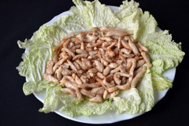 Салат Невеста с курицей