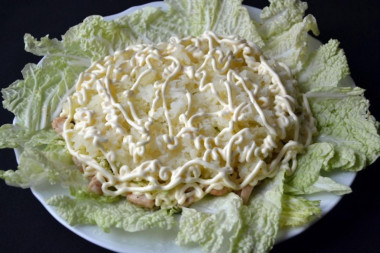 Салат Невеста с курицей