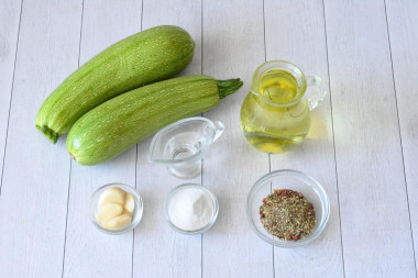 Вяленые кабачки на зиму в масле