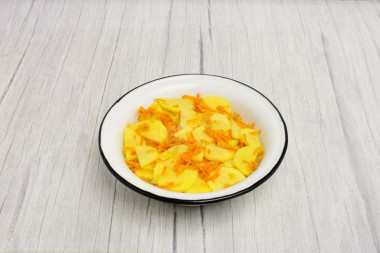 Закрытый пирог с картошкой