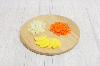 Закрытый пирог с картошкой